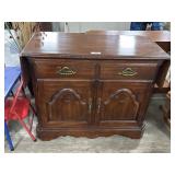 Cabinet Bar w/ Drop-Leaf Sides.