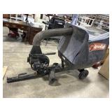 Agri-Fab Tow-Behind Lawn Vacuum.