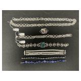 .999 Fine Silver & Sterling Silver Bracelets &