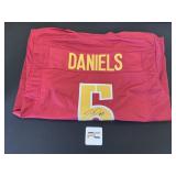 Jayden Daniels Autographed Jersey.