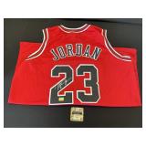 Michael Jordan Autographed Jersey.