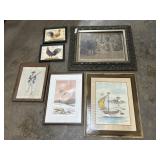 Framed Art Prints, Songs Of Love, Cast-Off.