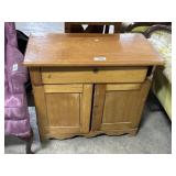 Antique Washstand Cabinet.
