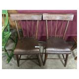 Pair Of Antique Chairs.