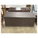 Painted Dove Tail Blanket Chest.