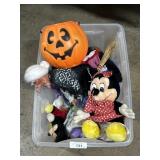 Halloween Witch & Jack-O-Lantern Pail.