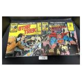 Star Trek & Superman Book & Record Sets.