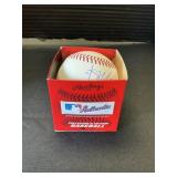 Mike Trout Autographed Baseball.