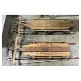 Flexible Flyer & Lightning Guider Runner Sleds.