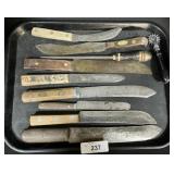 Knives, Wilson, Anvil Hammered.