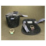 18K Gold & Sterling Silver Konstantino Rings.