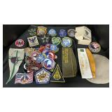 Military Patches & Hats, Desert Storm Cards.
