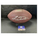 Jaxon Dart Autographed Football.