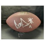 Dak Prescott Autographed Football.