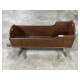 Large Antique Baby Cradle.