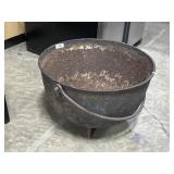 Large Cast Iron Caldron.