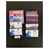 9 1991-2004 U.S. Mint Proof Sets.