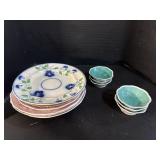 Assortment Of Plates & Dishes.