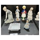 Lladro, Lefton, Enesco Figurines.