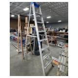 8ft Aluminum Werner Ladder.