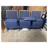 Movie Theater Style Folding Seats.
