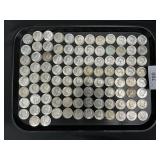 98 40% Silver 1965-1969 Kennedy Half Dollars.