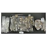 Silverplated Flatware, Reed & Barton, Kirk & Matz.