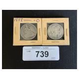 90% Silver Seated Liberty & Barber Half Dollars.