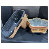 Longaberger Stair & Snack Baskets.