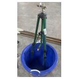 Standing Sprinkler, 18gal Tub.