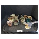 Stoneware Mugs & Cups.