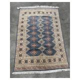 Hand Knotted Silky Bokhara.