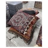 (3) Handmade Kilim Pillows.