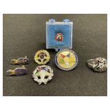 14K White Gold Ring, Order Of The Eastern Star.