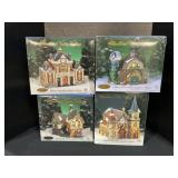 4 Heartland Valley Village Christmas Displays.