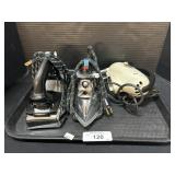 General Electric Irons & Hamilton Beach Mixer.