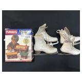 Lincoln Log Toys & Ice Skates.
