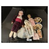 Porcelain Dolls, Teddy Bears.