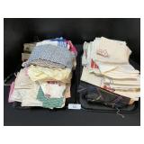 Fabric, Embroidery, Soap, Baby Shoes.