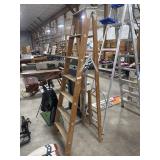 7ft Wooden Ladder.