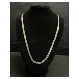 Braided Chain Necklace.