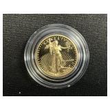 91.67% Gold American Eagle Bullion Coin.