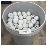 5gal Bucket Of Misc. Golf Balls.