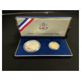 90% Gold & Silver U.S. Constitution 2 Coin Proof