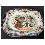 Large Spode Impl Porcelain Serving Plater.