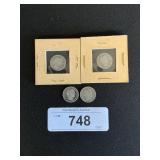4 90% 1896,1898,1911,1902 Silver Barber Dimes.