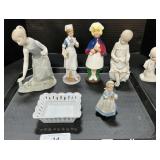 Lladro, Lefton, Enesco Figurines.