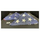 2 Folded American Flags.