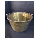 Antique Brass Bucket.