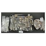 Silverplated Flatware, Reed & Barton, Kirk & Matz.